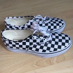 Checkered Platform Vans